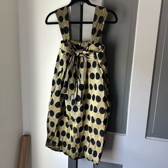 French Connection Black Polka Dot Dress - Picture 1 of 7